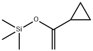 [(1-环丙基乙烯基)氧代]三甲基硅烷 结构式