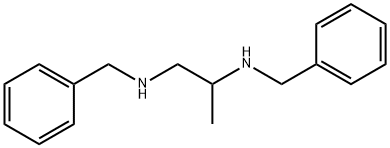 N,N-dibenzylpropane-1,2-diamine Struktur