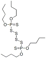 ビス(ジブトキシホスフィノチオイル)ペルテトラスルフィド 化学構造式