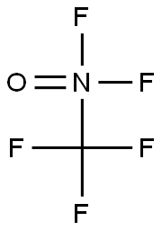N,N-ジフルオロ-O-(トリフルオロメチル)ヒドロキシルアミン 化学構造式