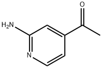 1-(2-AMINO-PYRIDIN-4-YL)-ETHANONE Structure