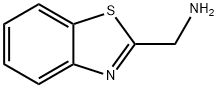 (1,3-ベンゾチアゾール-2-イルメチル)アミン 化学構造式