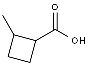 2-METHYL CYCLOBUTANECARBOXYLIC ACID Struktur