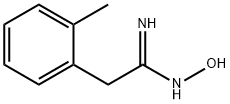 N'-羟基-2-(邻甲苯基)乙脒 结构式