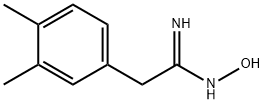 2-(3,4-DIMETHYL-PHENYL)-N-HYDROXY-ACETAMIDINE Struktur