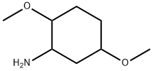 Cyclohexanamine,  2,5-dimethoxy- Struktur