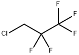 クロロペンタフルオロプロパン(HCFC-235) 化学構造式