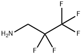 2,2,3,3,3-ペンタフルオロ-1-プロパンアミン 化学構造式