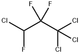 1,1,1,3-Tetrachloro-2,2,3-trifluoropropane Structure