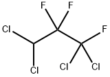 1,1,3,3-Tetrachloro-1,2,2-trifluoropropane Struktur