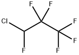 3-Chloro-1,1,1,2,2,3-hexafluoropropane Structure