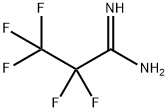 ペンタフルオロプロピルアミジン 化学構造式