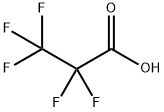 Perfluoropropionic acid Struktur