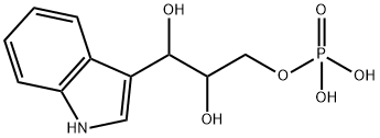 indoleglycerol phosphate Struktur
