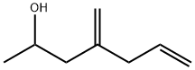 4-Methylene-6-hepten-2-ol Structure