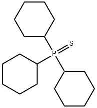 TRICYCLOHEXYLPHOSPHINE SULFIDE Structure