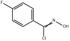 ALPHA-氯-4-氟苯甲醛肟, 42202-95-9, 结构式