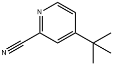 4-tert-Butylpyridine-2-carbonitrile, 42205-73-2, 结构式