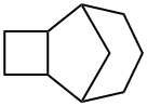 Tricyclo[4.3.1.02,5]decane Structure