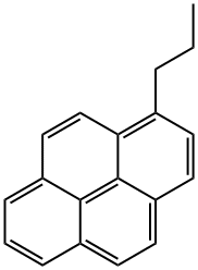 1-N-PROPYLPYRENE, 42211-33-6, 结构式