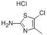 2-Amino-5-chloro-4-methyl-1,3-thiazole hydrochloride Struktur