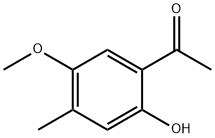 1-(2-HYDROXY-5-METHOXY-4-METHYL-PHENYL)-ETHANONE Struktur