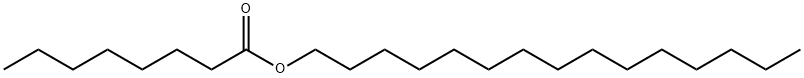 Octanoic acid, pentadecyl ester Structure