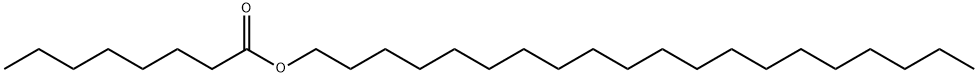 Octanoic acid, eicosyl ester Structure