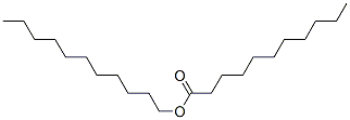 Undecanoic acid undecyl ester Struktur