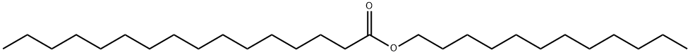 月桂醇棕榈酸酯 结构式