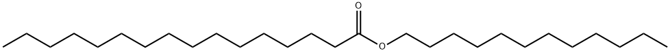 PALMITIC ACID LAURYL ESTER Structure