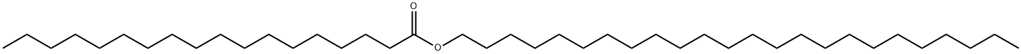 Octadecanoic acid, tetracosyl ester Structure