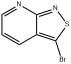 3-溴异噻唑并[3,4-B]吡啶 结构式