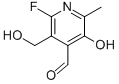 6-fluoropyridoxal 化学構造式