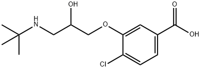 5-carboxybupranolol 结构式
