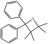 1,1,2,2-Tetramethyl-3,3-diphenyl-1,3-epoxypropane 结构式