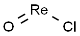 クロロトリオキソレニウム(VII) 化学構造式
