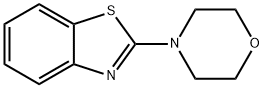 2-MORPHOLINOBENZOTHIAZOLE Struktur