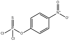 4-NITROPHENYL PHOSPHORODICHLORIDOTHIOATE Structure