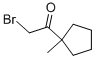 Ethanone, 2-bromo-1-(1-methylcyclopentyl)- (9CI) 结构式