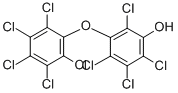3-hydroxynonachlorodiphenyl ether 结构式
