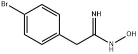 2-(4-BROMO-PHENYL)-N-HYDROXY-ACETAMIDINE, 422560-40-5, 结构式