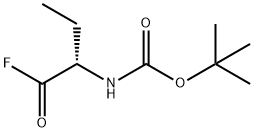 Carbamic acid, [(1S)-1-(fluorocarbonyl)propyl]-, 1,1-dimethylethyl ester (9CI) Structure