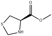 (R)-噻唑烷-4-甲酸甲酯, 42258-90-2, 结构式