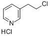 3-(2-CHLOROETHYL)PYRIDINE HYDROCHLORIDE Struktur