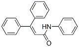 N,3,3-triphenylprop-2-enamide Struktur