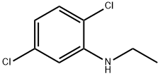 2,5-二氯-N-乙基苯胺, 42265-81-6, 结构式