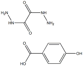 Glyoxal bis(4-hydroxybenzoyl hydrazone) 结构式
