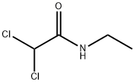 2,2-dichloro-N-ethylacetamide  Struktur