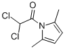 1H-Pyrrole, 1-(dichloroacetyl)-2,5-dimethyl- (9CI) 结构式